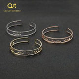 Personalized Frosted Arabic Name Bangles & Bracelet - Party Jewelry