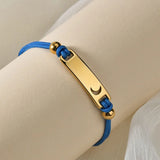 Hand-Made Braided Colorful Rope Bracelet for Woman Girl Boy Kids
