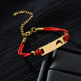 Hand-Made Braided Colorful Rope Bracelet for Woman Girl Boy Kids