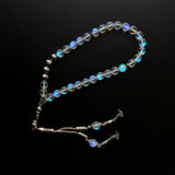 Personalized Quartz Stone Round Name Rosary Islamic Gift