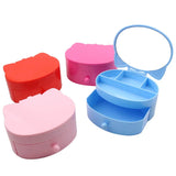 Girl's Rotating Jewelry Box Organizer Travel Case