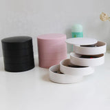 Girl's Rotating Jewelry Box Organizer Travel Case