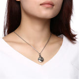 Stainless Steel Pet Ashes Container Necklace
