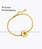 Pet Paw Print Personalized Carved Name and Date Bracelet - Condolence Gift