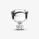Pet Dog & Bone Charm for Bracelet & Bangle Pendant