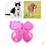 DIY Pet Hanging Tag Resin Mold Keychain Crafts