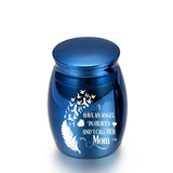 Feather and Bird Keepsake Mini Funeral Urn