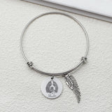 Pet Memorial Bracelet Photo Memory Charm Bracelet Pet Portrait