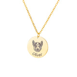 Personalized Pet Name Pendant Necklace for Mom - Unique Jewelry