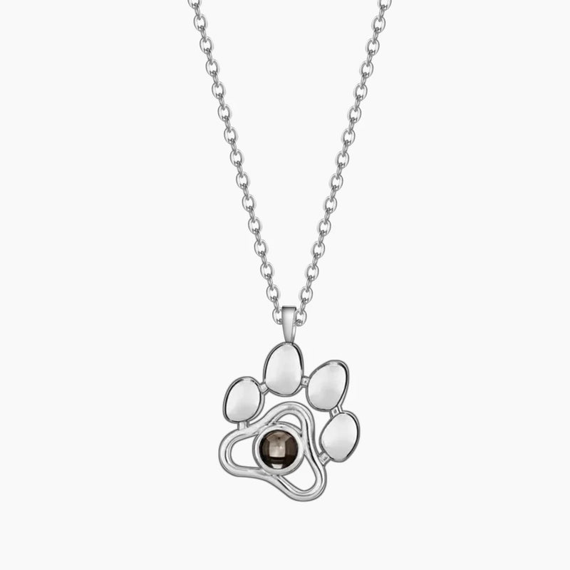 Personalized Pet Photo Necklace for Girls - Custom Dog Cat Memorial Jewelry