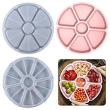 Epoxy Resin Mold for Petal Fruit Nut Storage Tray DIY Dishes Plate