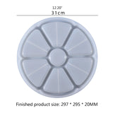 Epoxy Resin Mold for Petal Fruit Nut Storage Tray DIY Dishes Plate