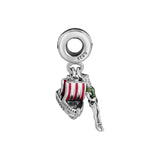 Peter Pan Charm Boat Dangle Beads Sterling Silver DIY Bracelets