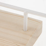 Phenovo Wooden Earrings Organizer Holder Stand Necklaces Jewelry Display