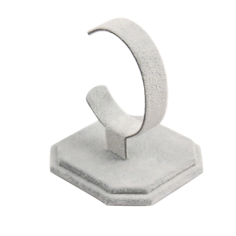 5pcs Velvet C Type Bracelet Bangle Watch Display Rack Stand Holder