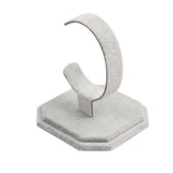 5pcs Velvet C Type Bracelet Bangle Watch Display Rack Stand Holder