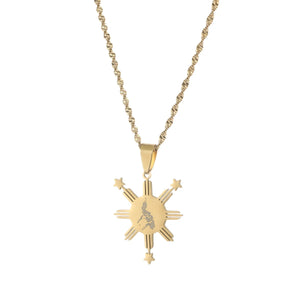 Map Flag Pendant & Necklaces Pilipinas Jewelry Filipino