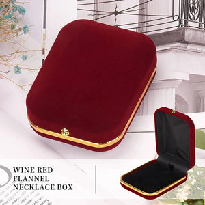 Phnom Penh Velvet Jewelry Box - Ring Bracelet Necklace Pendant Storage