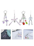 Flower Phone Charm Stylish Accessory Lily of the Valley Phone Chain