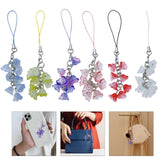 Flower Phone Charm Stylish Accessory Lily of the Valley Phone Chain