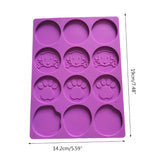 Epoxy Resin Mold Love Dog Paws Bones DIY Mold