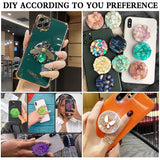 15-Cavity Silicone Phone Grip Mold Kit for Epoxy Resin Crafts