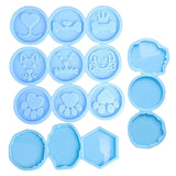 15-Cavity Silicone Phone Grip Mold Kit for Epoxy Resin Crafts