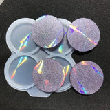 Holographic Phone Grip Resin Molds for DIY Jewelry Making