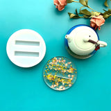 Phone Holder Epoxy Resin Moulds Round Coaster Resin Molds