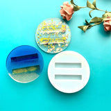 Phone Holder Epoxy Resin Moulds Round Coaster Resin Molds
