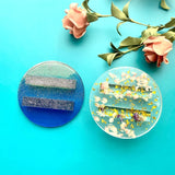Phone Holder Epoxy Resin Moulds Round Coaster Resin Molds
