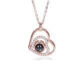 Heart Projection Necklace Personalized Jewelry