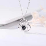 Heart Projection Necklace Personalized Jewelry