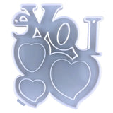 Photo Frame Decoration Silicone Mold LOVE Epoxy Jewelry Mold