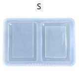 Silicone Photo Frame Decoration Mold Epoxy Resin Casting Pendant DIY Crafts