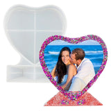 Heart Picture Frame Silicone Mold for Home Decoration DIY Crafts