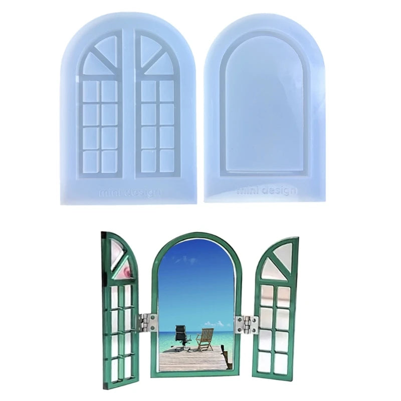 Resin Mold Silicone Set for Epoxy Picture Frame DIY