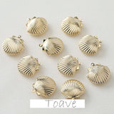 Photo Frame Shell Pendant Plating Preserving Necklace Bracelet Earring Pendant