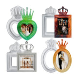 Photo Frame Silicone Mold Heart Square Round Picture Stand DIY Crafts