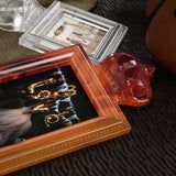 Photo Frame Silicone Mold Heart Square Round Picture Stand DIY Crafts