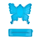 Butterfly Silicone Resin Mold for DIY Keychain Pendant Epoxy Casting Mold