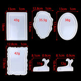 Silicone Photo Frame Resin Mold Set DIY Epoxy Mold