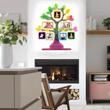 Photo Frame Tree Hanging Pendant Resin Mold