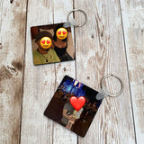 Personalized Photo Keepsake Lanyard Keychain Gift
