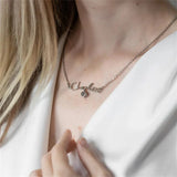 Personalized Photo Projection Necklace Jewelry Gift