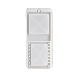 Photo Pendant Epoxy Resin Mold Keychain DIY Resin Mold