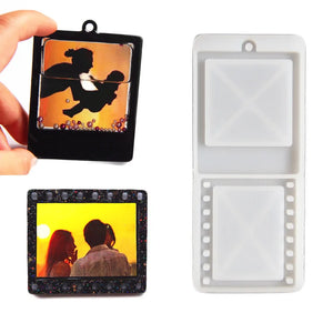 Photo Pendant Epoxy Resin Mold Keychain DIY Resin Mold