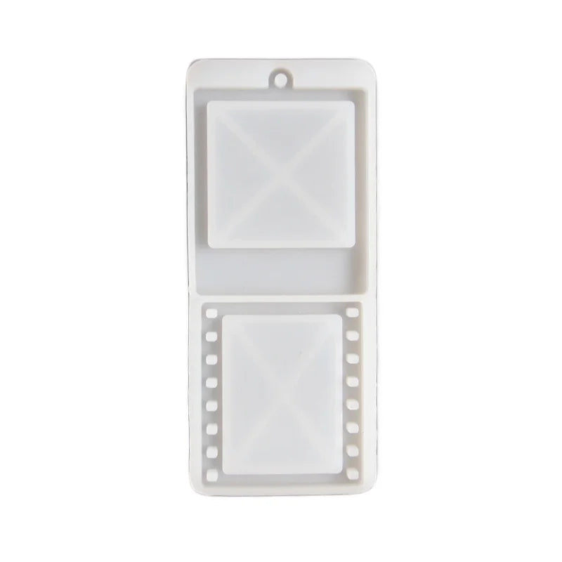 Photo Pendant Epoxy Resin Mold Keychain DIY Resin Mold