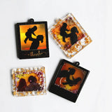 Photo Pendant Epoxy Resin Mold Keychain DIY Resin Mold