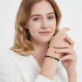 Photo Projection Braided Rope Bracelets Personalized Family Memorial Jewelry